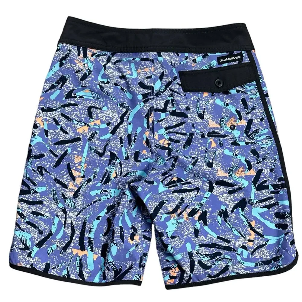 QUIKSILVER Highline Boys Board Shorts 28/14 NWOT